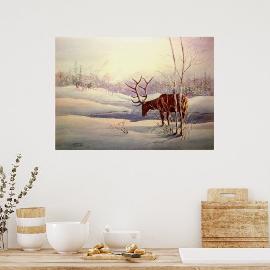 THE STANDOFF by SHARON SHARPE Poster (Keuken)