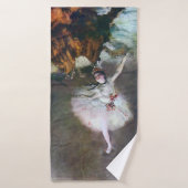 The Star, Ballerina, Edgar Degas, 1878 Badhanddoek (Badhanddoek)