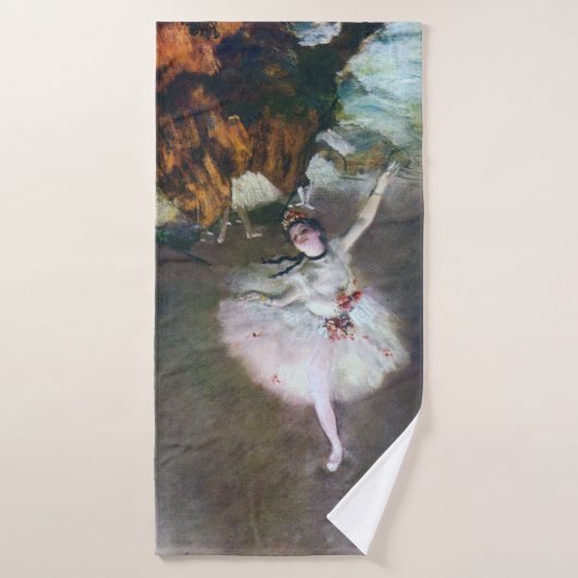 The Star, Ballerina, Edgar Degas, 1878 Badhanddoek (Badhanddoek)
