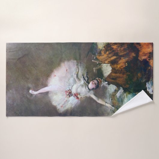 The Star, Ballerina, Edgar Degas, 1878 Badhanddoek (Badhanddoek)