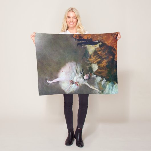 The Star, Ballerina, Edgar Degas, 1878 Fleece Deken (In situ)