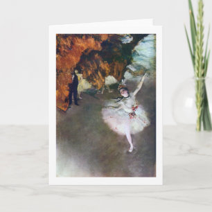 The Star, Ballerina, Edgar Degas, 1878 Kaart