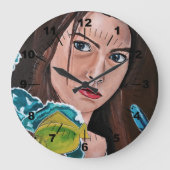 The Star-Crossed Lover Painting by Alfred Fox Grote Klok (Voorkant)