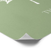 The Star Maple Leaf | Spring Sage Quiet Fall Poster (Hoek)