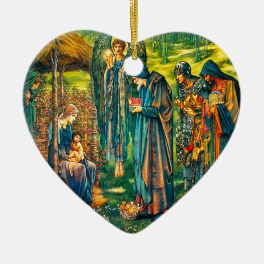 The Star of Bethlehem Heart Ornament (Voorkant)