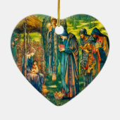 The Star of Bethlehem Heart Ornament (Achterkant)