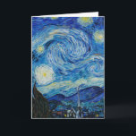 The starry night 1889 by vincent van gogh kaart<br><div class="desc">The starry night 1889 by vincent van gogh</div>