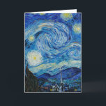 The starry night 1889 by vincent van gogh kaart<br><div class="desc">The starry night 1889 by vincent van gogh</div>