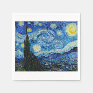 The Starry Night 1889 by Vincent van Gogh Servet