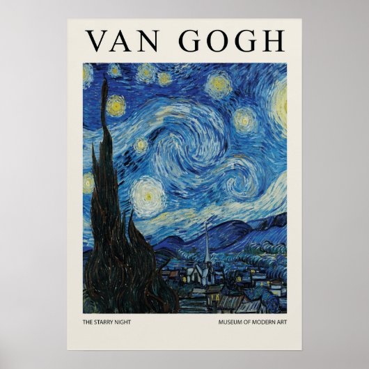 The Starry Night Blossom Poster (Voorkant)