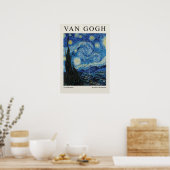 The Starry Night Blossom Poster (Keuken)