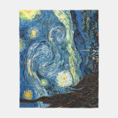 The Starry Night by Vincent Van Gogh Fleece Deken (Voorkant)