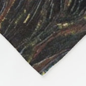 The Starry Night by Vincent Van Gogh Fleece Deken (Hoek)
