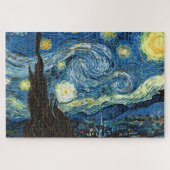 The Starry Night by Vincent Van Gogh Legpuzzel (Horizontaal)