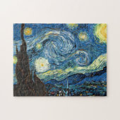 The Starry Night by Vincent Van Gogh Legpuzzel (Horizontaal)