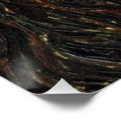 The Starry Night by Vincent Van Gogh Perfect Poster (Hoek)