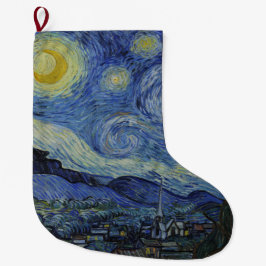 The Starry Night (Vincent van Gogh) (Famous Art) Grote Kerstsok