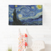 The Starry Night (Vincent van Gogh) (Famous Art) Spandoek (Insitu)