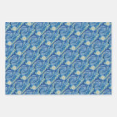 The Starry Night - Vincent Van Gogh Inpakpapier Vel (Voorkant 3)