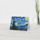 The Starry Night - Vincent Van Gogh Kaart (Voorkant)