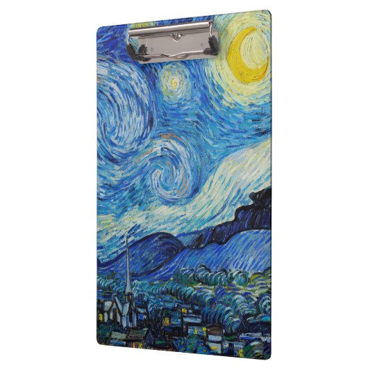 The Starry Night - Vincent Van Gogh Klembord (Links)