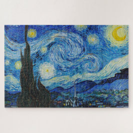 The Starry Night - Vincent Van Gogh Legpuzzel
