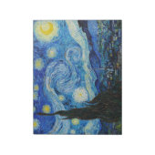 The Starry Night - Vincent Van Gogh Notitieblok (Linkerzijde)