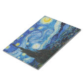 The Starry Night - Vincent Van Gogh Notitieblok (Schuin)