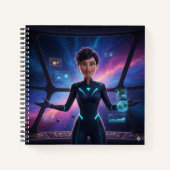 The Starship Story Captain Notebook Notitieboek (Voorkant)