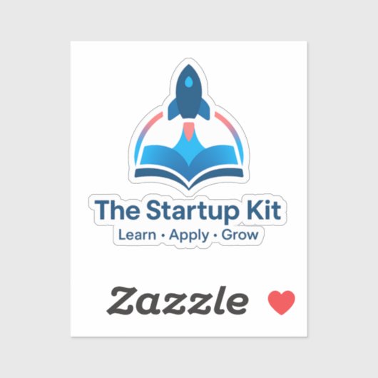 The Startup Kit | op maat gesneden vinyl sticker (Vel)
