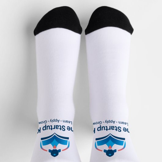 The Startup Kit Rocket Logo Crew Socks Sokken (Top)