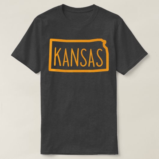 The State of Kansas T-shirt (Design voorkant)