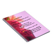 The State of Mind Poem Note Book Journal Notitieboek (Rechterzijde)