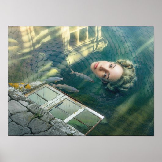 The Static Poster Print Wall Art Surreal Absurdism (Voorkant)