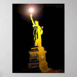 The Statue of Liberty, New York, Verenigde Staten Poster