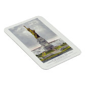 The Statue of Liberty, The Great Bartholdi Statue Magneet (Rechterzijde)