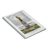The Statue of Liberty, The Great Bartholdi Statue Notitieboek (Rechterzijde)