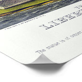 The Statue of Liberty, The Great Bartholdi Statue Poster (Hoek)