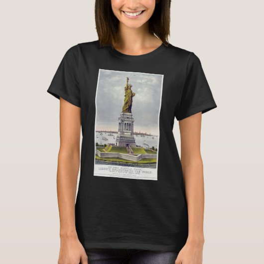 The Statue of Liberty, The Great Bartholdi Statue T-shirt (Voorkant)