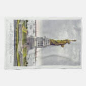 The Statue of Liberty, The Great Bartholdi Statue Theedoek (Horizontaal)