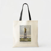 The Statue of Liberty, The Great Bartholdi Statue Tote Bag (Voorkant)