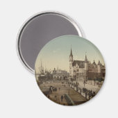 The Steen, Antwerpen, België Magneet (Voorkant / Achterkant)