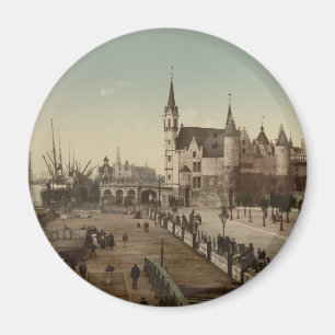 The Steen, Antwerpen, België Magneet