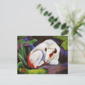 The Steer (The Bull) van Franz Marc Briefkaart (Staand voorkant)