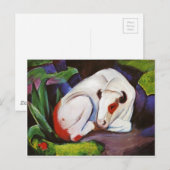 The Steer (The Bull) van Franz Marc Briefkaart (Voorkant / Achterkant)