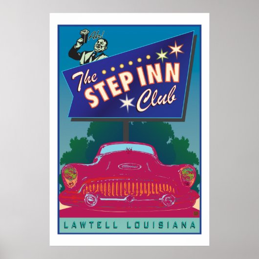 The Step Inn Club-Poster Poster (Voorkant)