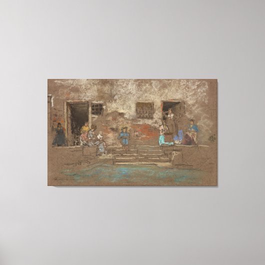 The Steps  Canvas Afdruk (Voorkant)