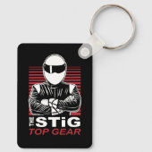 The Stig Top Gear Sleutelhanger (Achterkant)