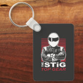 The Stig Top Gear Sleutelhanger (Voorkant)