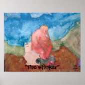 "The Stinker" van JFR— Katiamaria Foto's & design Poster (Voorkant)